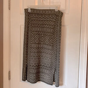 Artisan NY heavy knit long skirt